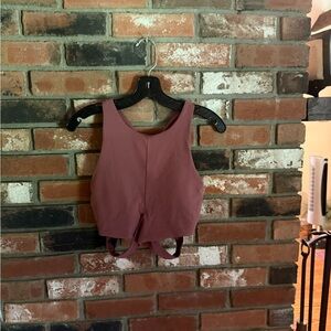 Athleta Conscious Criss Crop Top